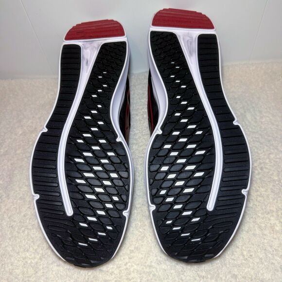 Nike Downshifter 12 Black  / Red Men’s Size 15 Sneakers - Picture 8 of 8